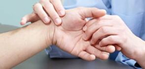 Diagnoza e dhimbjes në nyjet e gishtërinjve