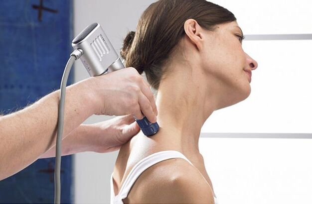 Terapia me valë shoku për osteokondrozën e shpinës së qafës së mitrës